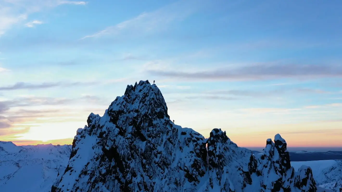 Nordic mountain landscape