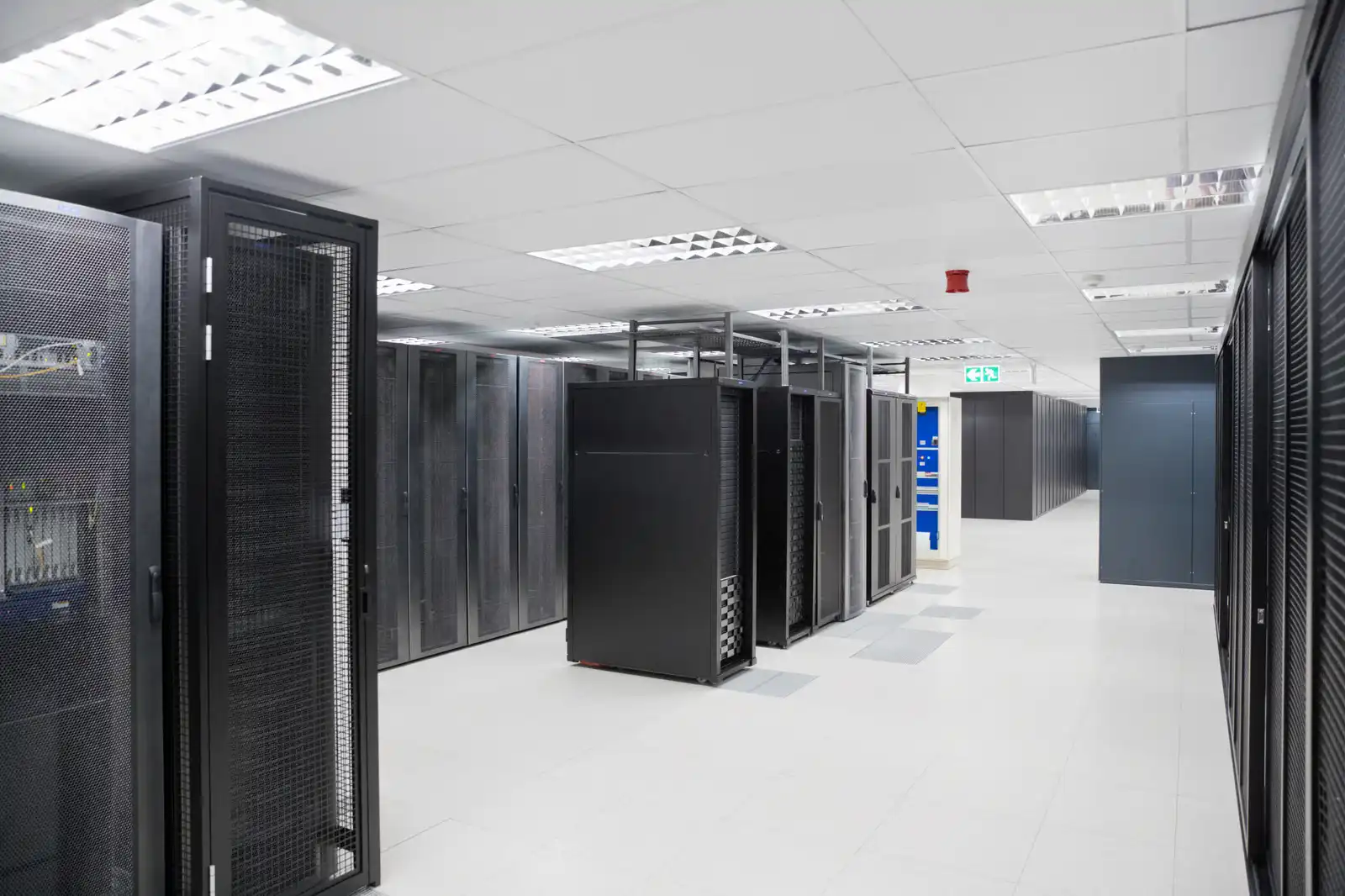 Data center interior